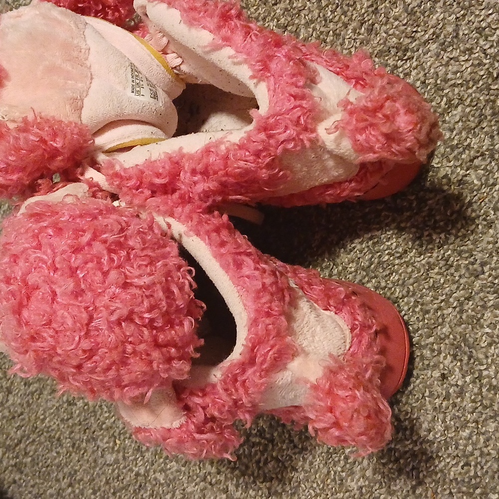 Adidas Jeremy Scott Pink Poodle Sneakers - Picture 6 of 8